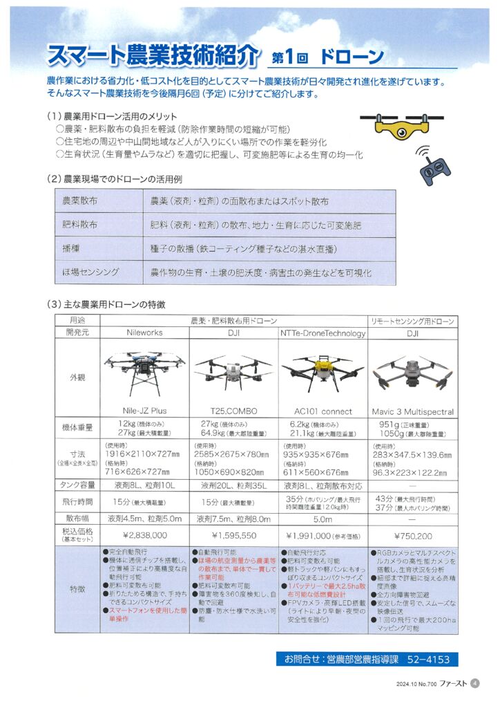 thumbnail of 07.10月号（ドローン）